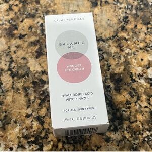 NWT Balance Me Wonder Eye Cream